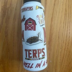 University Maryland Terrapins 34 OZ Quencher Stainless Steel Water Bottle Terps